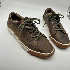 UGG Men Waterproof Leather Suede Lace Up Comfort Casual Shoes Brown Men's 11
